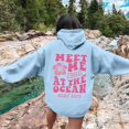 thumbnail image 3 of Pink Graphic Hoodie For Women 2024 Cute Preppy Sweatshirt Long Sleeve Drawstring Pullover Tops With Pockets, 3 of 5