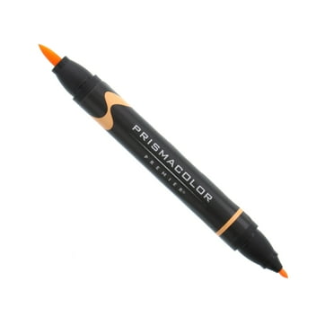 Prismacolor Premier Art Marker, Brush/Fine, Deco Orange