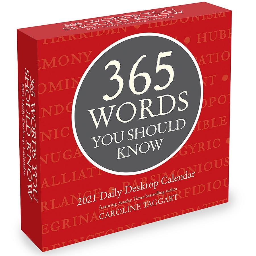 2021 365 Words You Should Know 5.5"x5.5" Daily Desktop Calendar