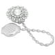 thumbnail image 5 of Moda Cortina magnética Tieback Holder Hebilla Clip Holdback Tie Back Home DecorSilver, 5 of 9