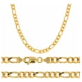 thumbnail image 1 of Cadena Figaro 1220 Dorada Oro 10k 50cm Color Dorado Romantika Joyas dorado, 1 of 4