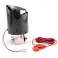 thumbnail image 2 of Kuymtek Silenciador Silenciador LED Punta Garganta Escape Coche Luminosa (rojo Recto), 2 of 7