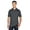 Dark Charcoal, variant on Harriton M345 Men's Advantage Snag Protection Plus IL Snap Placket Polo-Industry Blue-L