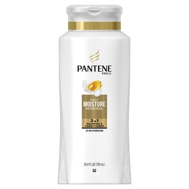 Pantene 2 in 1 Shampoo Conditioner, Daily Moisture Renewal, 25.4 oz