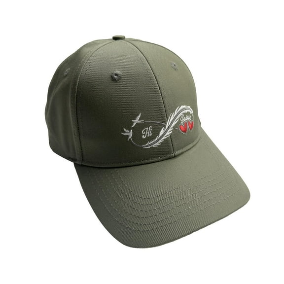 Hi Habibi Embroidered Logo GreenHat