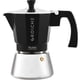 thumbnail image 1 of Cafetera de café espresso GROSCHE Milano para moka, 6 tazas, negra, 1 of 8