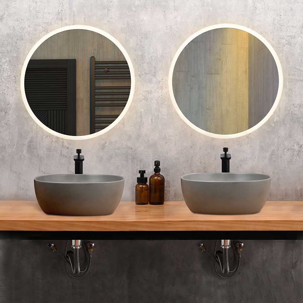 Aquaterior 2 Pack Single Handle Bathroom Vessel Sink Faucet Vanity Sink Mixer Tap Matte Black (CUPC NSF CEC)