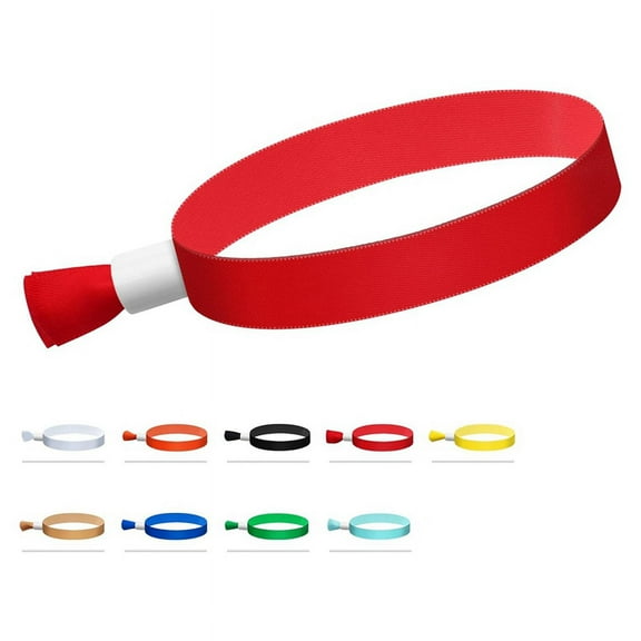 100 Pcs Cloth Event , Colored Wrist Bands for Events, for Concert Wrist Strap
