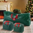 thumbnail image 3 of Large Christmas Tree Storage Bag,For Holiday Artificial Disassembled Trees with Durable Reinforced Handles & Dual Zipper,Waterproof Material Protects from Dust, Moisture & Insect, 3 of 6