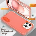 thumbnail image 4 of for iPhone 16 Pro Case, iPhone 16 Pro Phone Case with Built in Kickstand, Shockproof/Dustproof/Drop Proof Heavy Duty Military-Grade Rugged Protective Cover for iPhone 16 Pro,Orange,For iPhone 16 Pro, 4 of 9