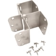thumbnail image 2 of Swing Clear Offset Hinge, 3-1/2 Inches, 5/8" Radius Corner, Fits Doors 1-3/8" to 1-3/4" Thick, 2-Pack, Satin Nickel by Stone Harbor Hardware, 2 of 4