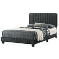 thumbnail image 3 of Glory Furniture Lodi Velvet Upholstered Queen Bed in Black, 3 of 6