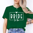 thumbnail image 2 of Bride to be T Shirt Bachelorette Party Gift Women White Graphic Tee, 2 of 6