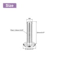 thumbnail image 2 of Uxcell M5x20mm Vis de Tête de Phillips à Tête Ronde Plate, Lot de 50 Vis de Machine d'Entraînement en Acier Inoxydable 304, 2 of 7