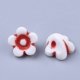 thumbnail image 2 of Acrylic Beads Craft Beads Flower Mixed Color 10x10x6.5mm Hole: 1.8mm, 2 of 2