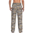 thumbnail image 3 of Xecao Zebra Men's Straight Lounge Pajama Pants: The Ultimate in Comfortable Sleepwear, 3 of 9