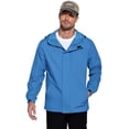 thumbnail image 6 of Men's Rain Jacket Waterproof With Hood Lightweight Packable Shell Raincoat Windbreaker For Cycling Golf Travel, 6 of 6