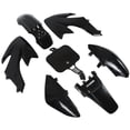 thumbnail image 2 of Body Work Fairing Set, Fairing Body Kit 7pcs Black Plastic Heat  Anti Aging  for Motorcycle Accessories, 2 of 8