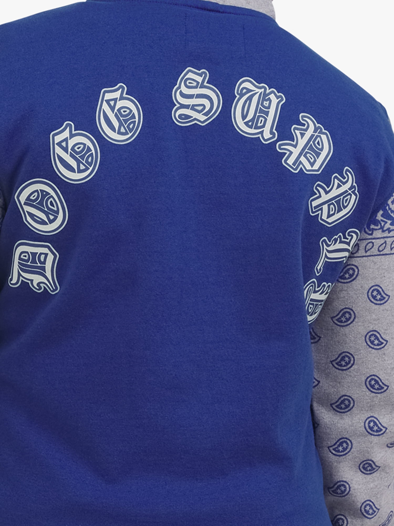 Dogg Supply Boys Varsity Zip-Up Hoodie, Sizes XS-XXL