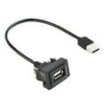 thumbnail image 4 of MYG Dashboard Flush Mount USB Car Male to Female Extension Cable Adapter for Toyota, 4 of 9