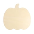 thumbnail image 2 of Hariumiu Decor Halloween Thanksgiving Wooden Pumpkin Pendant, DIY Writable Paintable Craft Ornament, Pumpkin Decoration for Halloween, 2 of 10