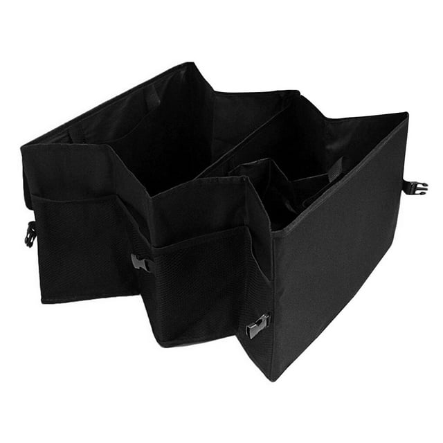 keepw Car Box Foldable Storage Oxford Cloth Portable Home Holder w/ Mesh Pockets TZ