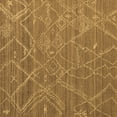 thumbnail image 1 of Ahgly Company Indoor Square Abstract Brown Modern Area Rugs, 4' Square, 1 of 4