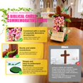 thumbnail image 3 of Set de construcción HUNKING Cruz de Jesús con flores, 363 piezas, 3 of 9