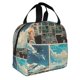 thumbnail image 2 of Fotbe Comic Airplane Cockpit Illustration Bolsa Térmica con Estampado y Forro de Aluminio Grueso Bolsa de Almuerzo con Bolsillo Frontal para Hombres y Mujeres, Ideal para Trabajo, Escuela, 2 of 8