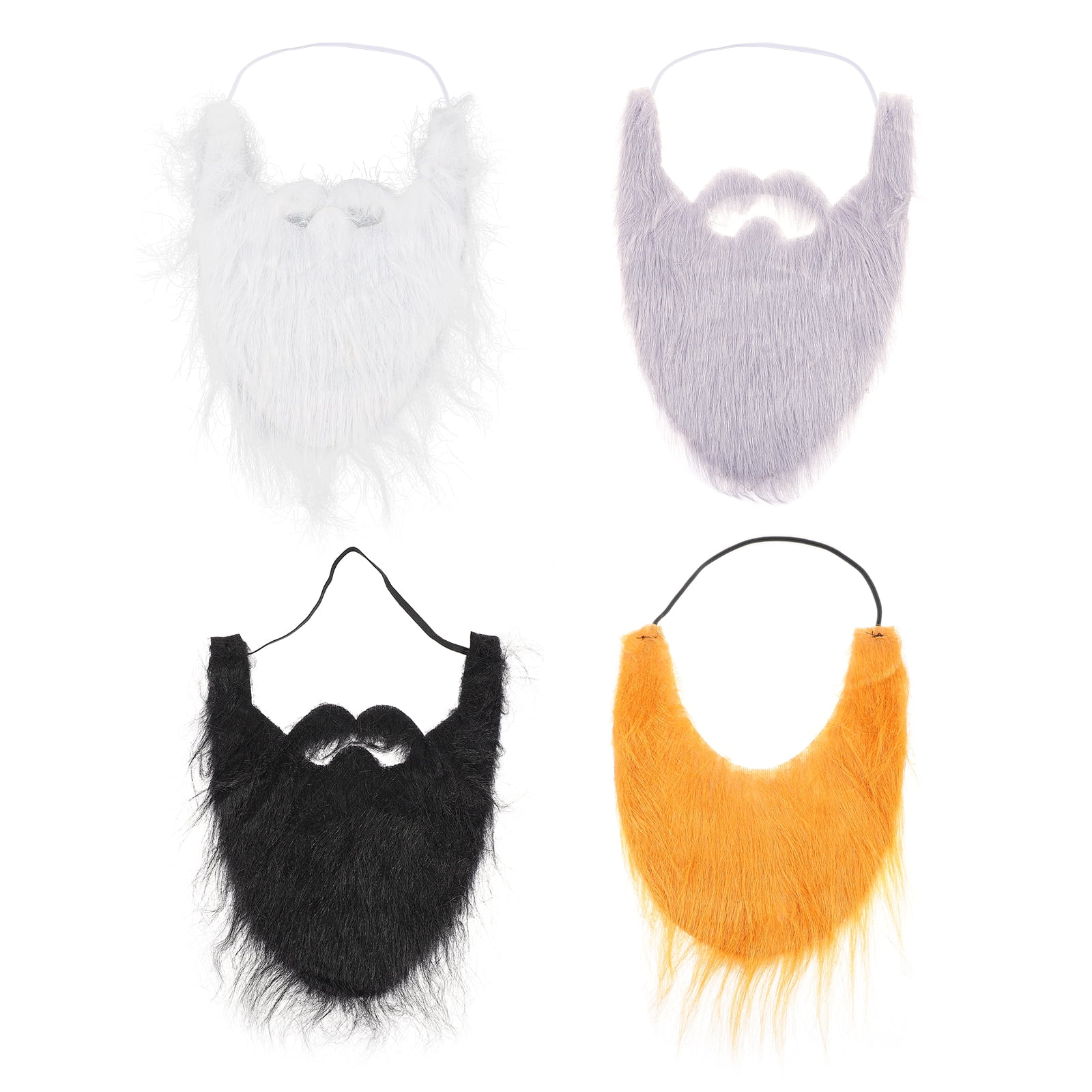 Beard Costume Fake Facial Hair Men Christmas Moustache Dwarf Mustache