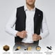 thumbnail image 2 of Chaleco calefactor con carga USB, chaqueta calefactora cálida, ropa calefactora de invierno para mujer, calentador corporal ajustable con temperatura para hombres y mujeres, para acampar al, 2 of 6