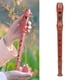 thumbnail image 4 of Juego de de estilo Instrumento musical de madera de ocho orificios extraíble para principiantes Práctica Niños y Sunnimix Clarinete, 4 of 8