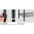 thumbnail image 3 of Xilee 3-Shelf Adjustable Heavy Duty Storage Shelves,36" Wx14 Dx35.8 H Metal Organizer Wire Rack for Laundry Bathroom Kitchen Pantry Closet Garage Shelving Black, 3 of 4
