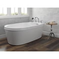 thumbnail image 4 of Delta T4732 Woodhurst Roman Tub with Handshower Trim, Chrome (Valve sold separately), 4 of 4