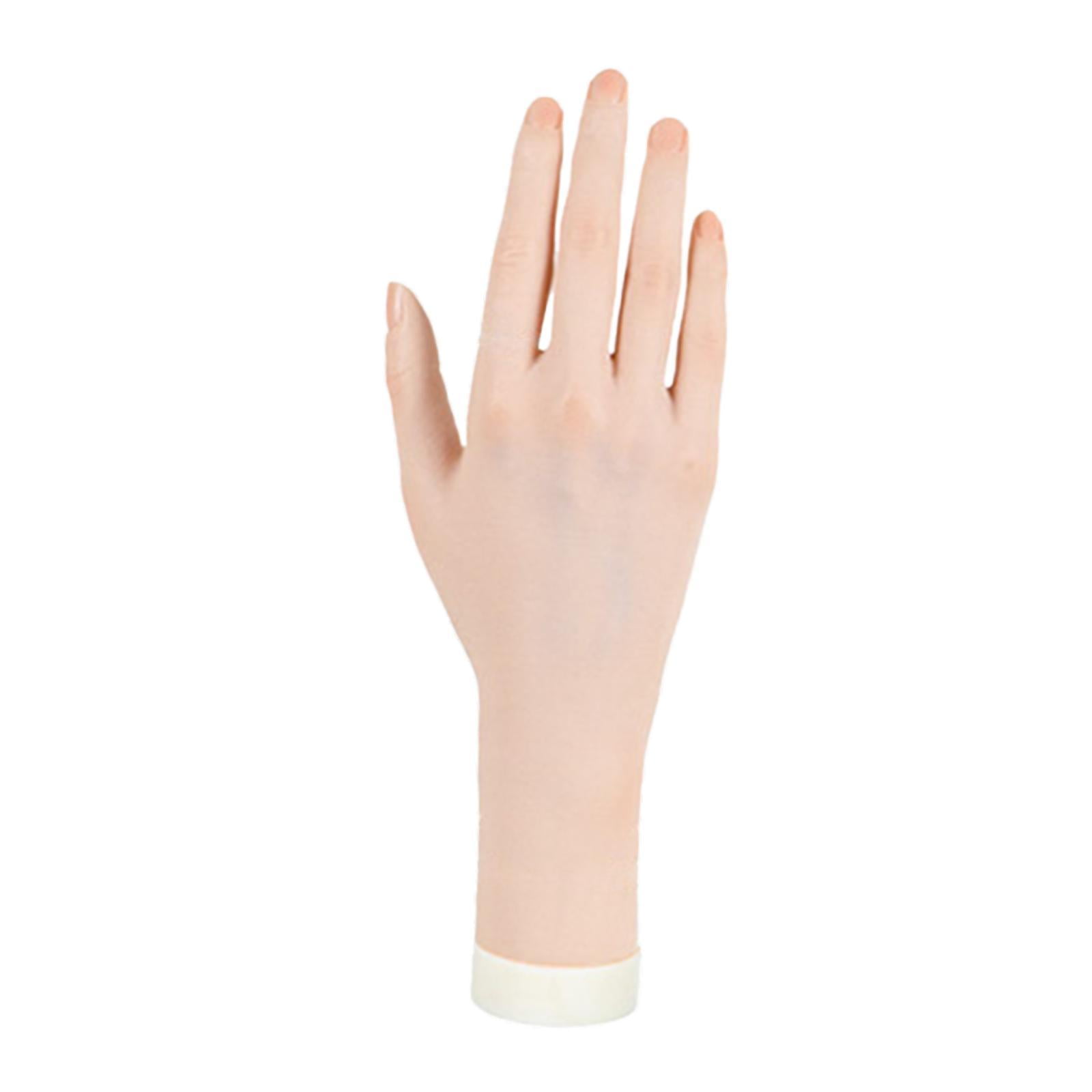Bothyi Practice Mannequin Hand for Rings Photo Props Acrylic Nails Practice Training right hand