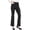 Black, variant on SNKSDGM Women's Plus Pants for Women Dressy Casual Wedding Cargo Pants Women Jeans Plus Size Women Casual Solid Color 4 Pocket Stretch Yoga Pants High Waist Business Casual Flared Pants