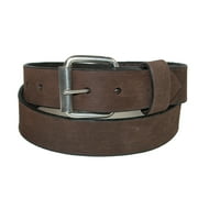 Boston Leather  Bark Leather Belt (Men's)