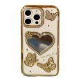 thumbnail image 1 of Klonfd Glitter Bling Heart For IPhone Compatible With Wireless Charging, 1 of 5