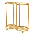 thumbnail image 2 of ZenCart Kitchen Paper Cup Holder Hollow Design 2 Compartments Universal Disposable Cup Organizer Storage Rack for Office Countertop, 2 of 8