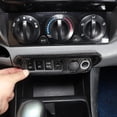 thumbnail image 4 of TINKI Car Center Console Cigarette Lighter Frame Interior Car Accessories Fit for Toyota Tacoma 2011 2012 2013 2014 2015, 4 of 15