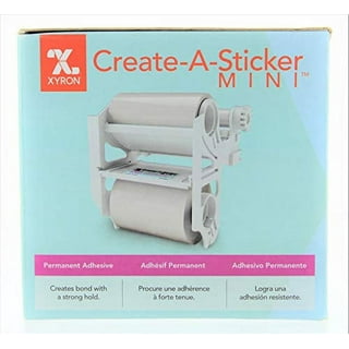 Xyron Create-a-Sticker, 5 Sticker and Label Maker Machine for Small  Business and DIY Crafts, Includes Permanent Adhesive, Pre-Loaded  (0501-05-10A), 9.055 x 5.709 x 5.906
