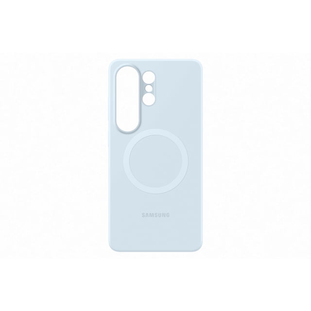 Funda de silicona con imán para Samsung Galaxy S26 Ultra, azul claro