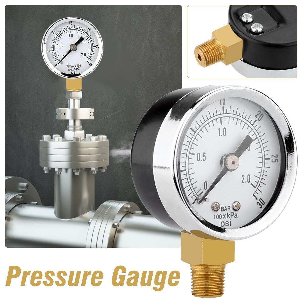 Details about   NOSHOK Vacuum Pressure Gauge 60 to 0 in H2O 