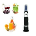 thumbnail image 6 of Handheld Sugar Refractometer Densimeter 0-32% Brix Sugar Concentration Tester Device Fruits Grapes ATC In Retail Box ,Easy to Carry, 6 of 9