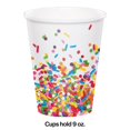 thumbnail image 2 of Party Central Club Pack of 96 Multicolored Disposable Plastic Drinking Party Tumbler Cups 9 oz, 2 of 2