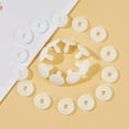 thumbnail image 3 of 40 Sets Joints Bulk 20mm/0.79" Craft Joint White Bear Making Joint Figure Stuffed Animal Joints Plastic Safety Joints Making Accessories for Crochet Stuffed Limbs and Arms Joints, 3 of 6