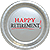HAPPY RETIREMENT! DESSERT PLATE (8 COUNT) by Partypro