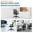 thumbnail image 3 of NiamVelo Mesh Office Chair, Mid-Back Home Office Chairs Adjustable Desk Chair Ergonomic Computer Chair with Armrest, Rolling Swivel Chair for Adults, Black, 3 of 9