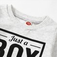 thumbnail image 5 of Xudanell Boys Clothing Sets Mamas Boy Letter Print Long Sleeve Sweatshirt Pullover Tops And Jogger Pants Cute Fall Winter Outfit, 5 of 6