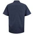 thumbnail image 3 of Red Kap Men's Short Sleeve Durastripe Work Shirt, 3 of 4